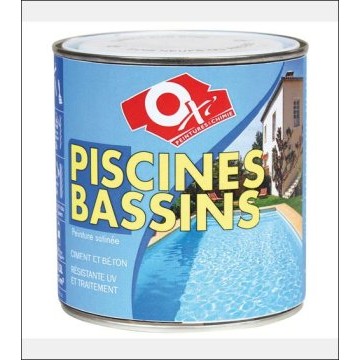 Peinture Bassin & Piscine Polyester Blanche 0.5L