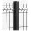 Poteau H Panneau Rigide Gris 7016 PRO 1.10m