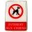 Panneau PC 130x180mm INTERDIT AUX CHIENS
