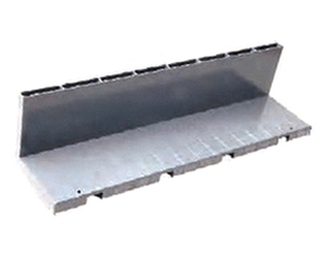 Grille Caniveau 500x130 Fendu pose invisible