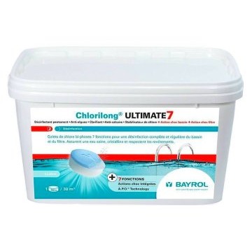 Chlore Ultimate 7 Fonctions galets 300g 4.8kg