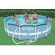 Piscine INTEX PRISM Ø3.66 1.22m filt. cartouche