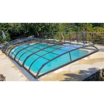 Abri Piscine Bas FullVision 3 AutoLock Design Prem