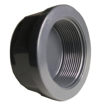 1 Bouchon PVC Femelle 2'''' Gris INTEX Ø60mm