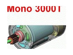 Moteur electrique monophasé 3000tr/min